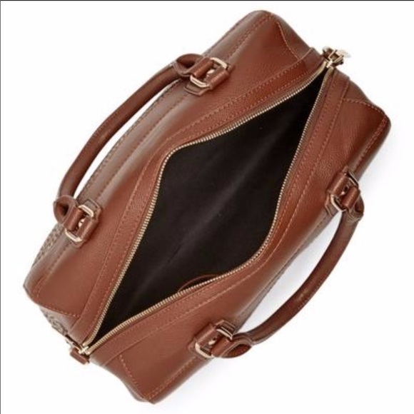 1 LEFT💕Two-Tone Brown Satchel 💕 - Picture 3 of 7